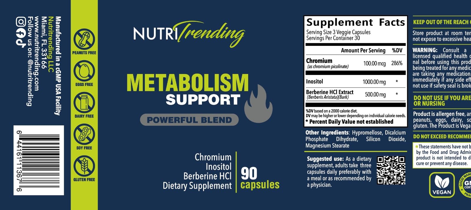 NutriTrending Metabolismo soporte dia uso, integración sencilla en rutina