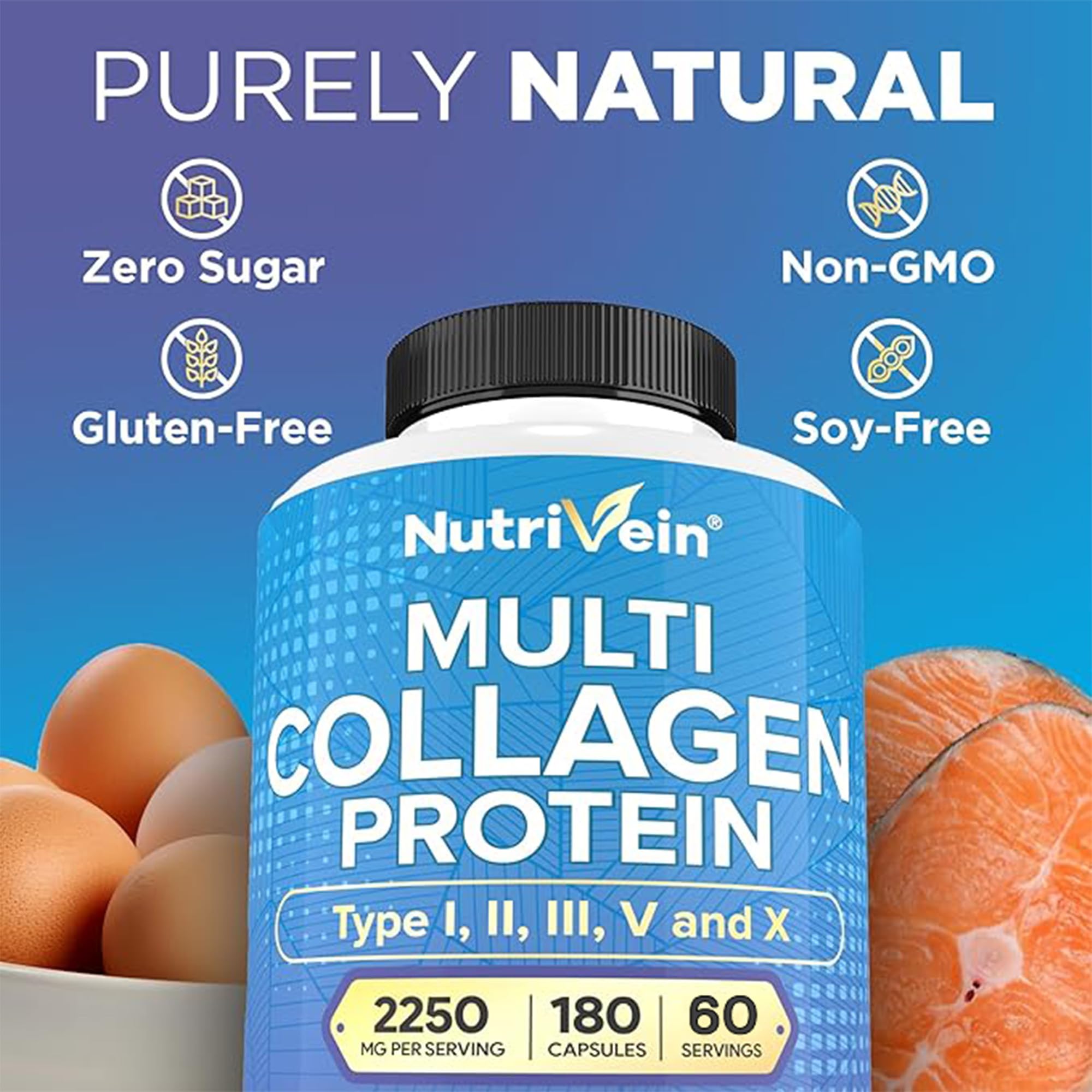 Nutrivein Colágeno Múltiple de Alta Gama: articulaciones con movilidad potencial.