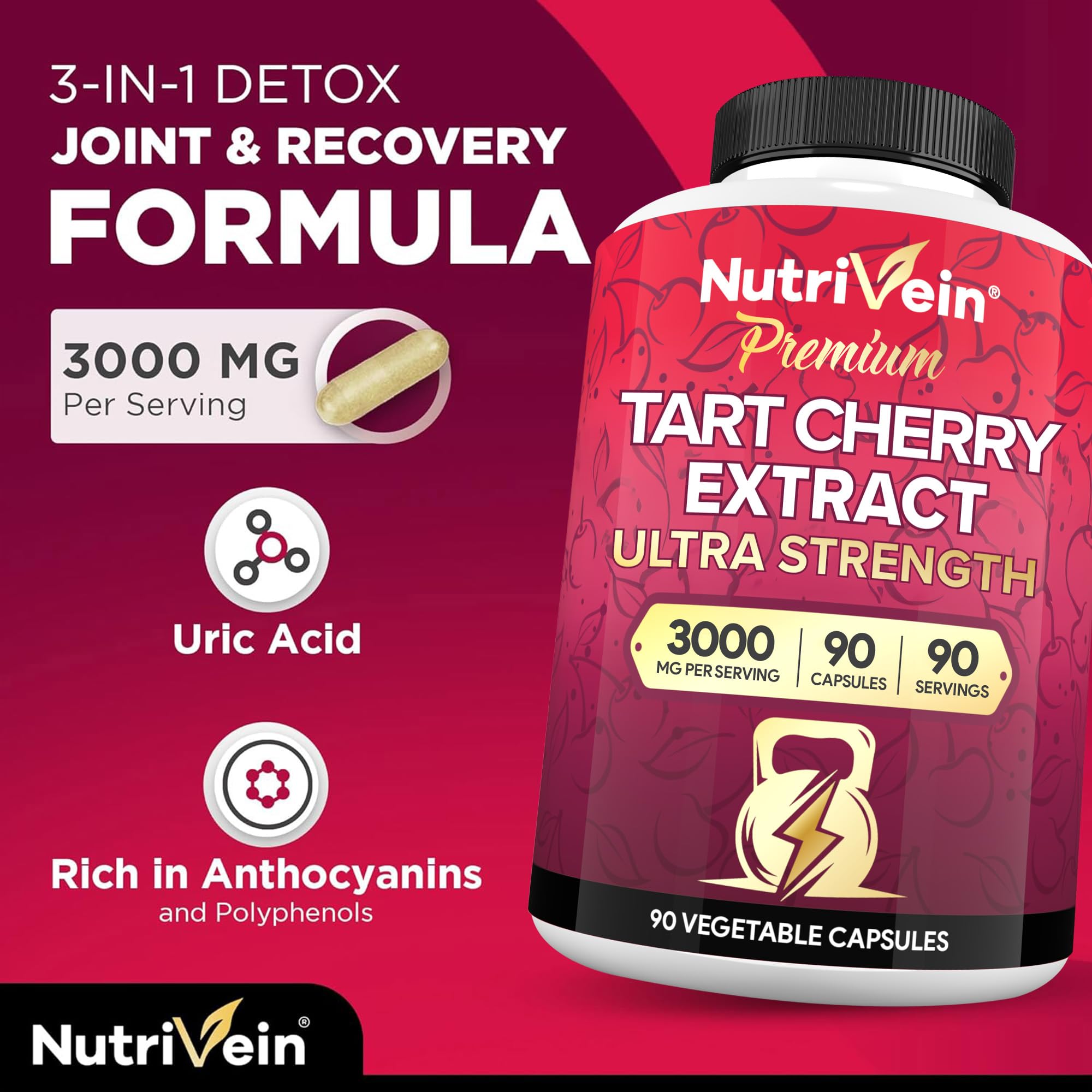 Nutrivein: detalle de melatonina natural en la fórmula