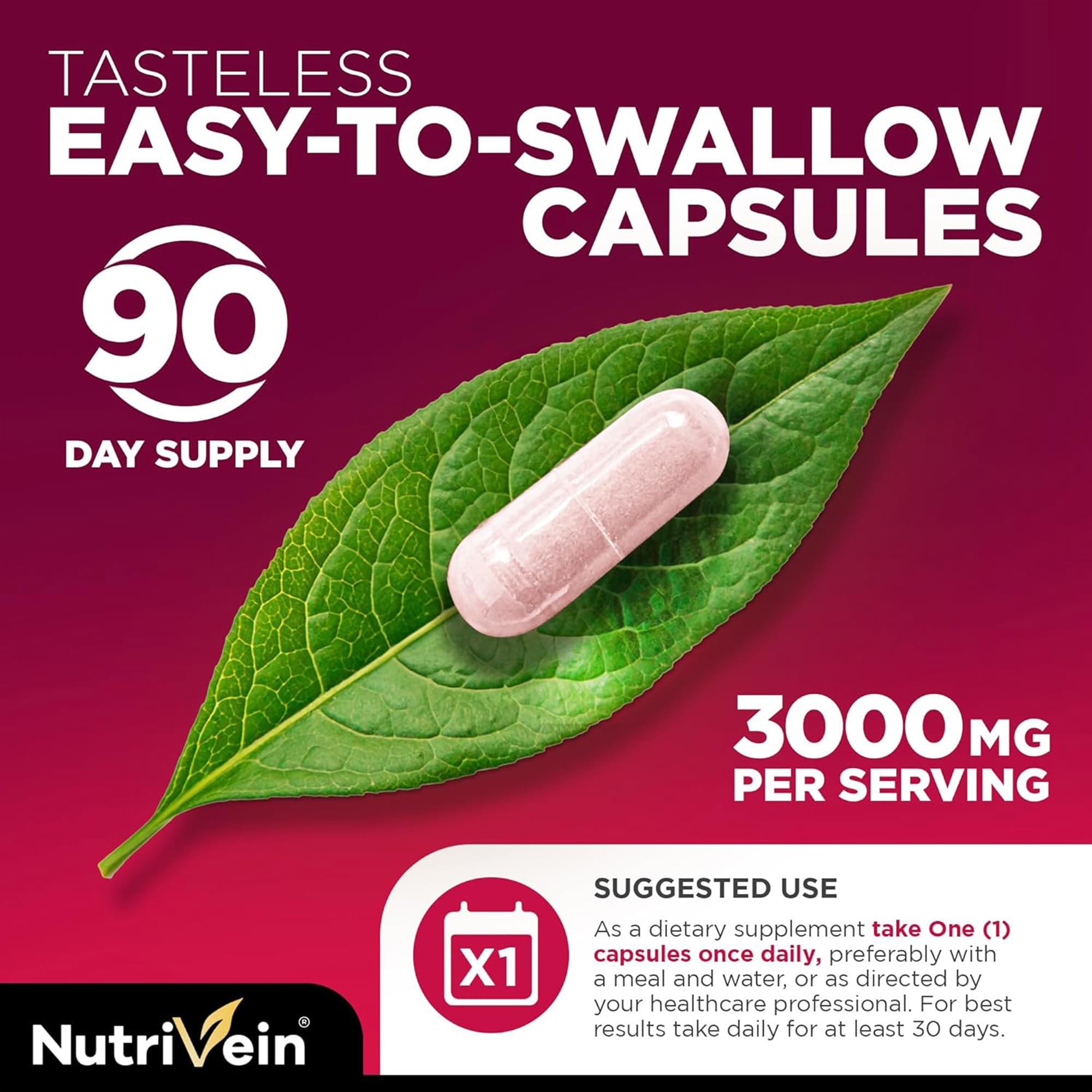 Nutrivein: envase fabricado en Estados Unidos