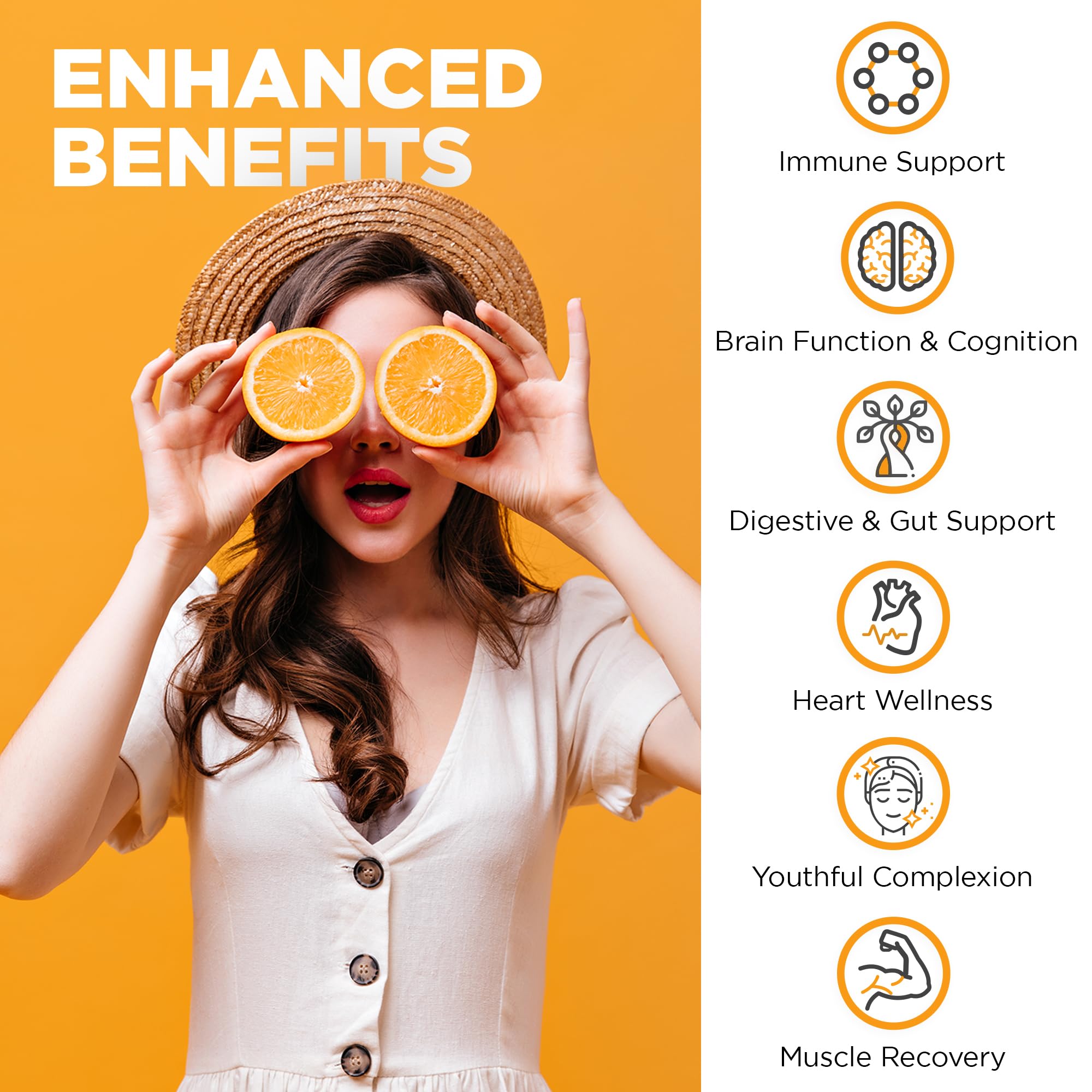 Nutrivein Vitamina C liposomal, ingredientes veganos para una dieta consciente.