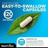 Nutrivein Zinc Gluconato 100 mg, presentación en caja