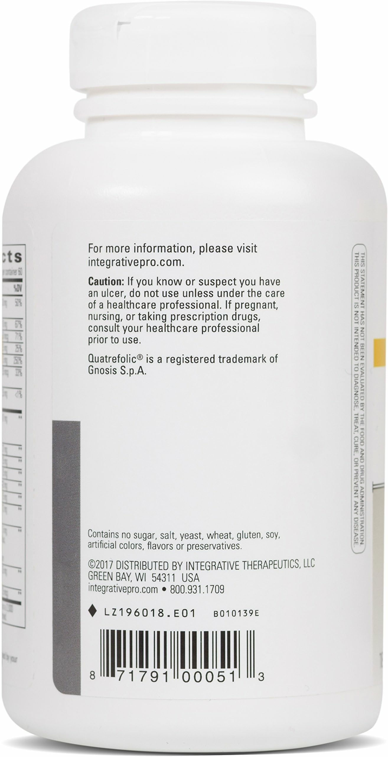 Ingredientes clave: vitamina C, vitamina E y selenio, NutriVitamin Enzima Complejo.