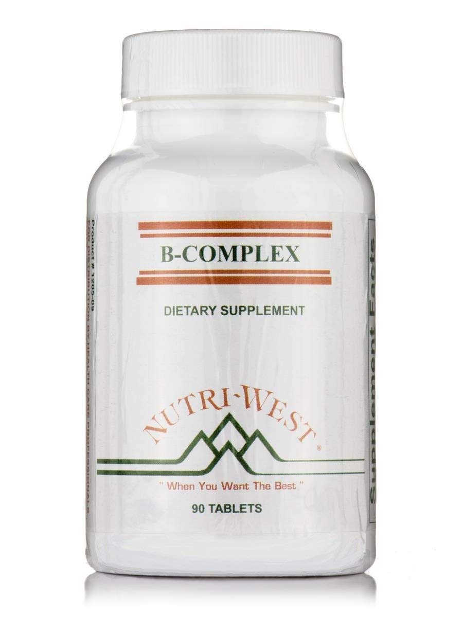 NutriWest B-Complex: tabletas, soporte nutricional diario para energía sostenida