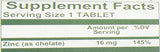 NutriWest Zinc Quelado 16 mg, 90 tabletas, caja informativa para compra consciente.