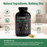 NutriZenis LIVORA complejo 20-en-1 para apoyar una vida consciente.