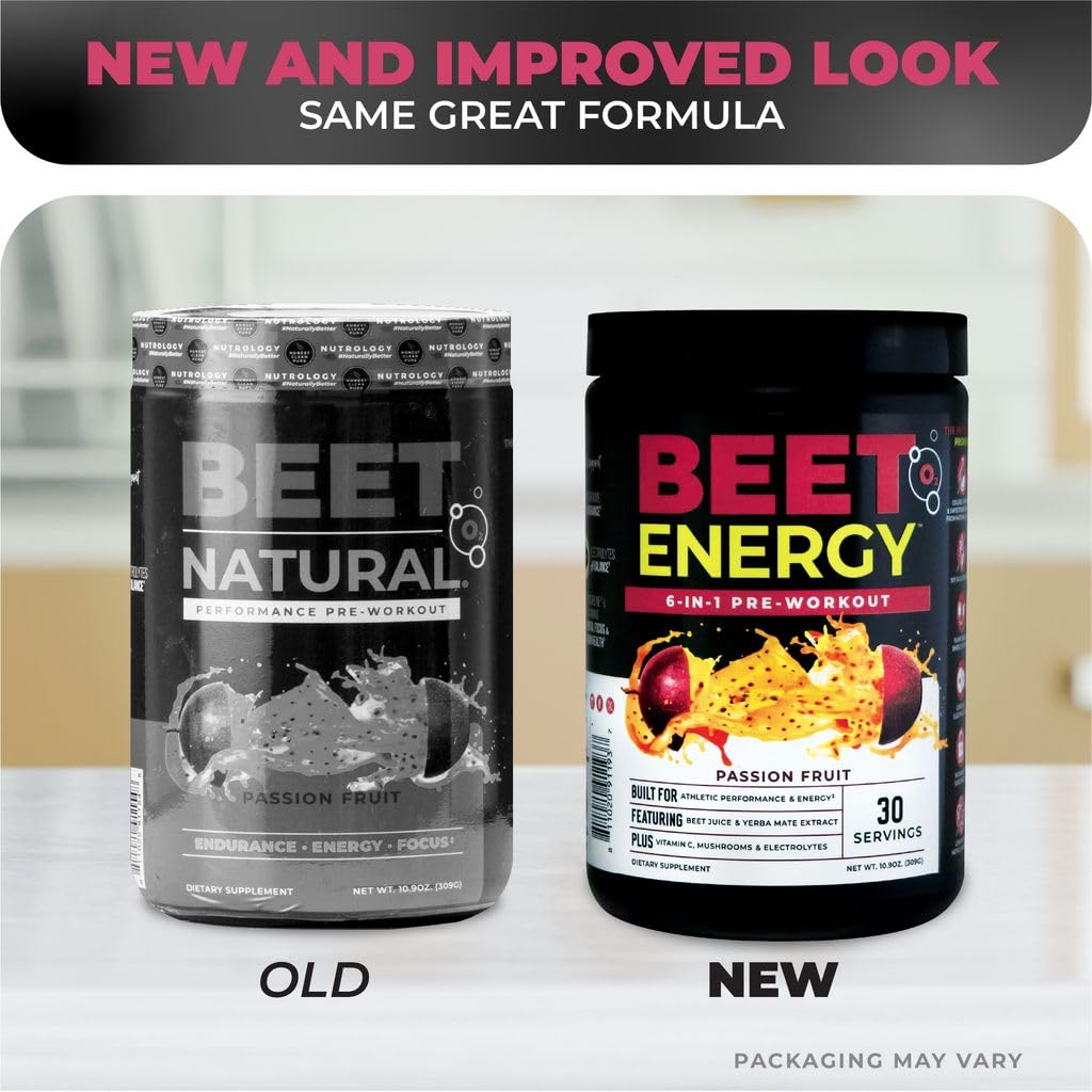 Nutrology Beet Energy O2 envase dorso mostrando ingredientes y uso