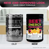 Nutrology Beet Energy O2 envase dorso mostrando ingredientes y uso