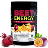 Nutrology Beet Energy O2 envase frontal con diseño claro para pre-entrenamiento