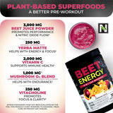 Nutrology Beet Energy O2 sabor Pasión Fruta en bebida refrescante