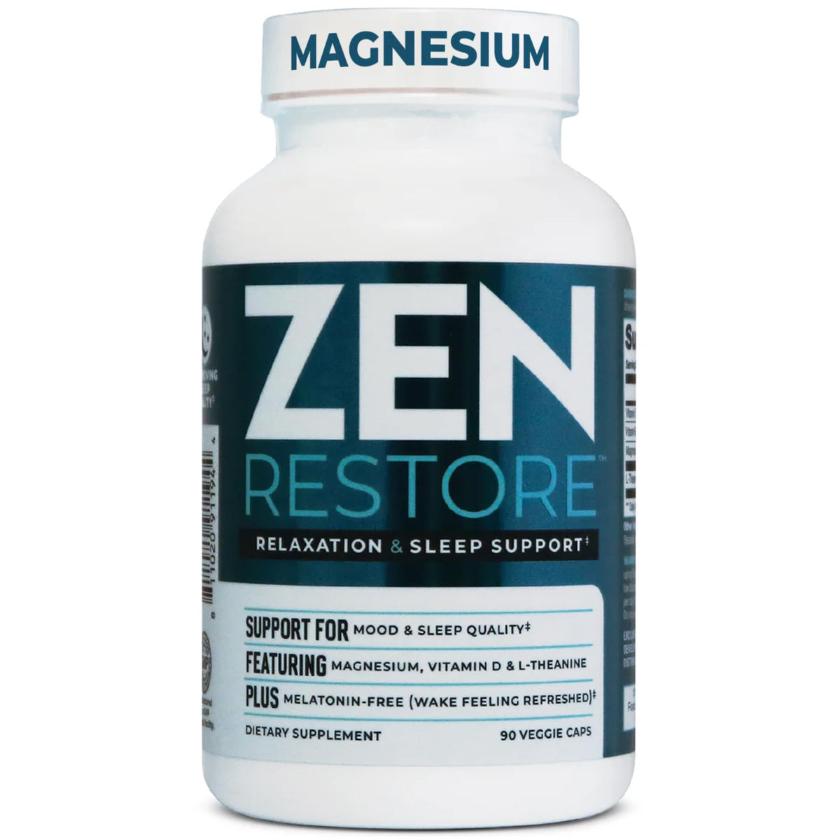 Nutrology Zen Restore cápsulas en bote para descanso equilibrado