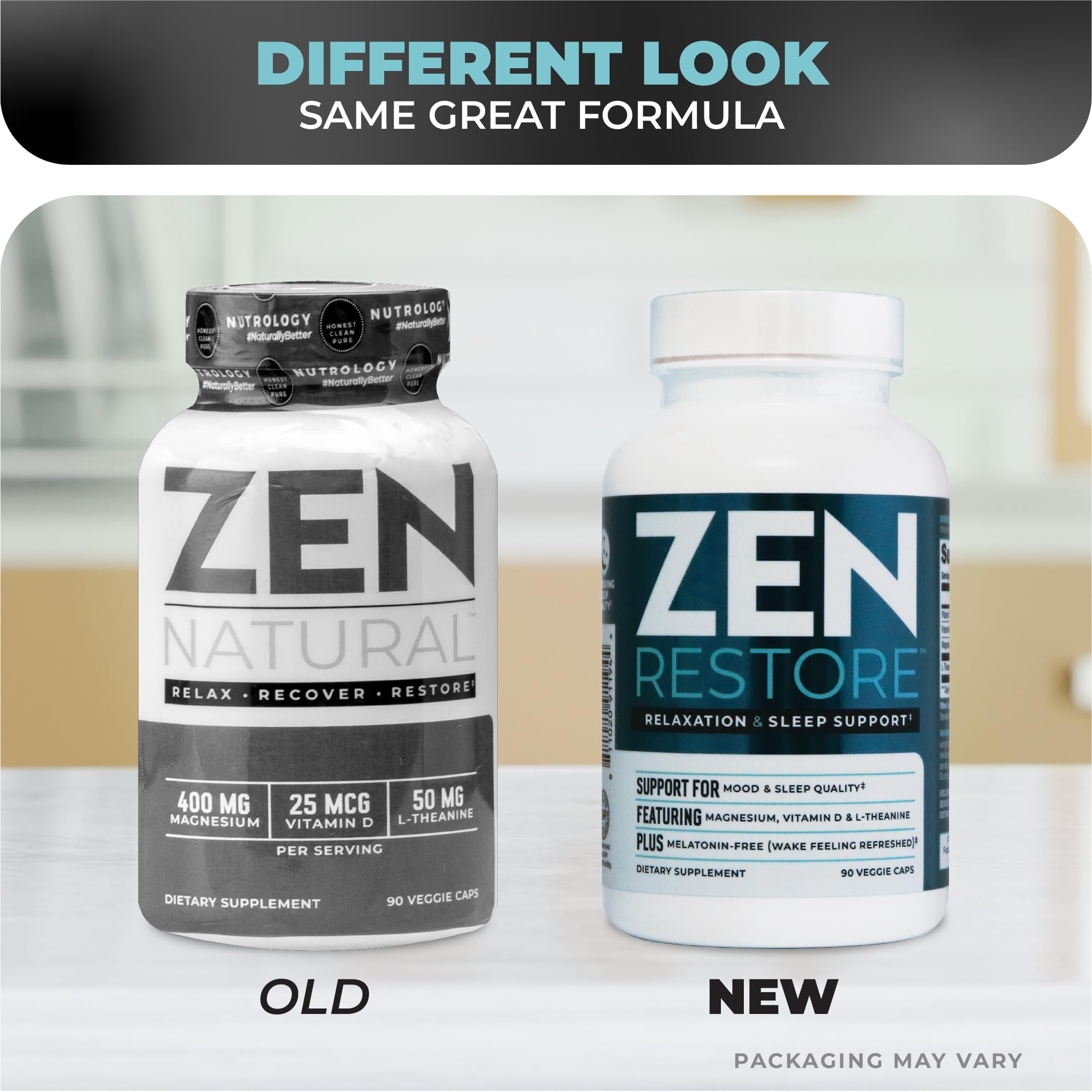 Nutrology Zen Restore ingredientes clave resaltan absorción y soporte diario