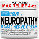 Nuturna crema nervios relieve pies para comodidad diaria.