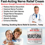 Nuturna Crema Neuropatía para manos: acción calmante que cuida la piel.
