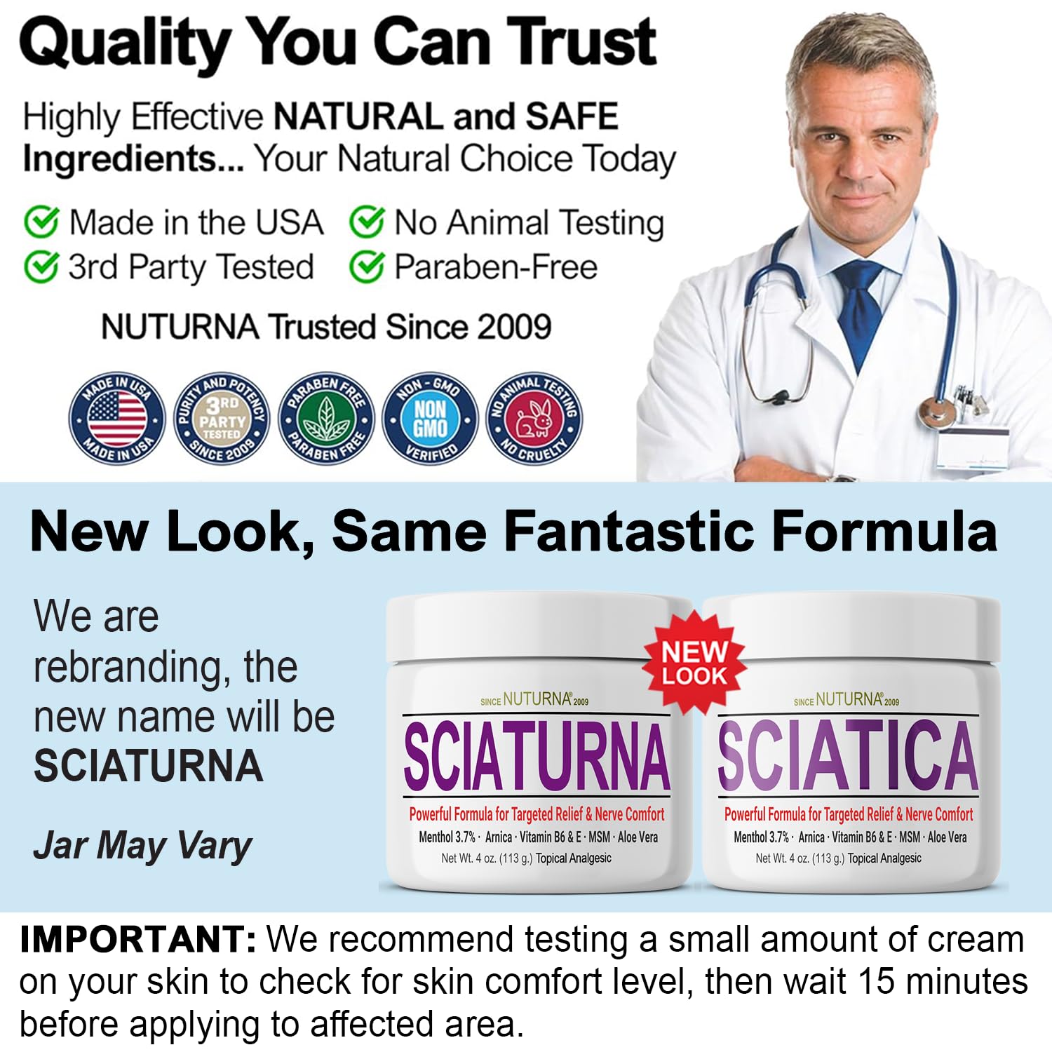 Nuturna crema textura no grasa absorción rápida