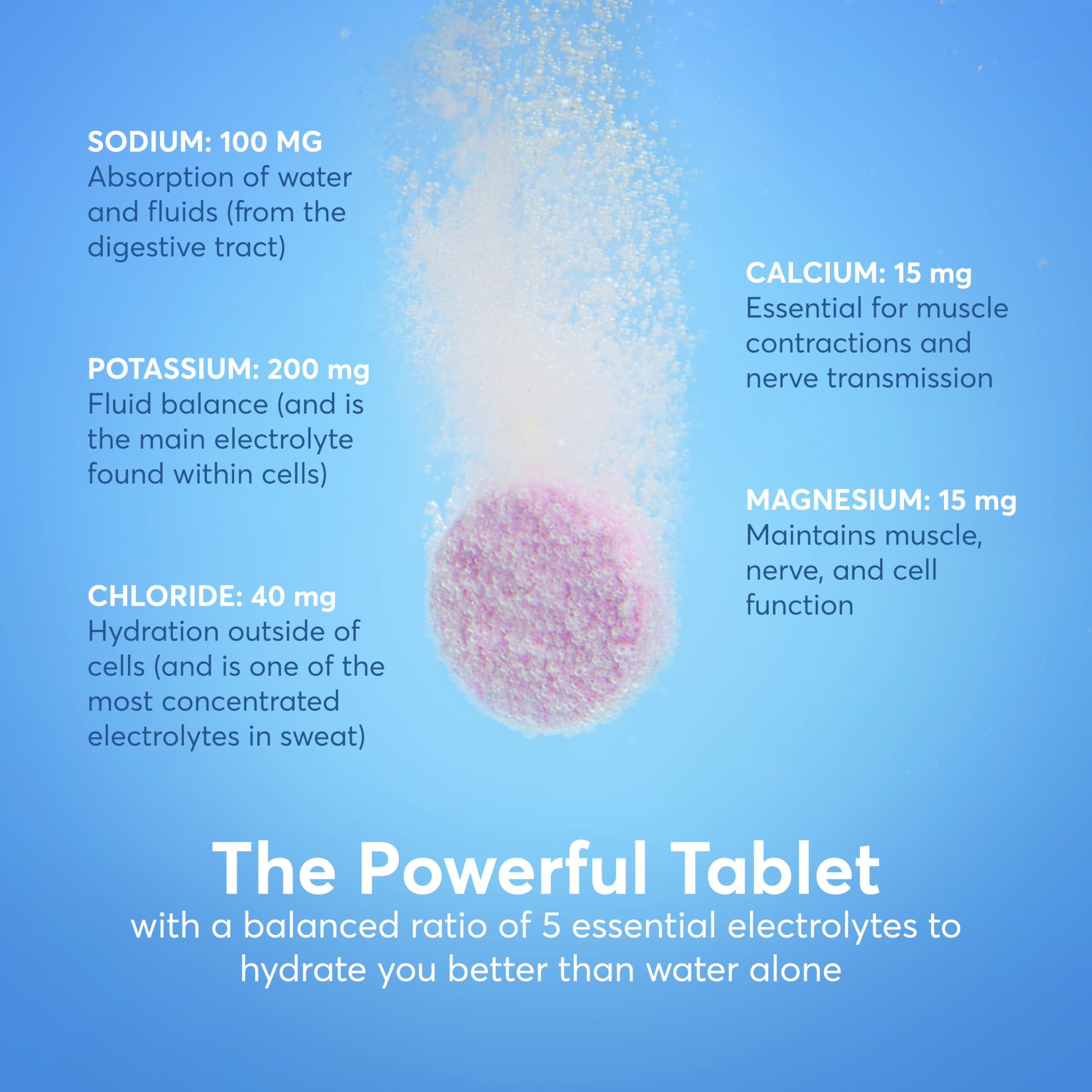 Nuun color sabor frutos del bosque, ideal para recargar energia suave.