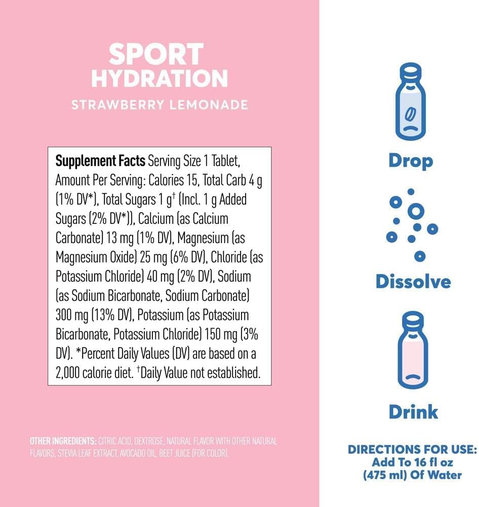 Nuun Active bebida con electrolitos para una rehidratación eficiente tras entrenamientos.
