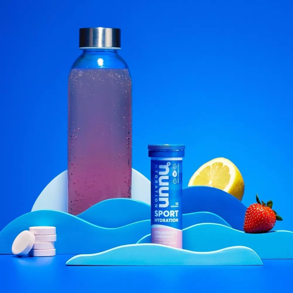 Nuun Active, empaque compacto para llevar en bolsos o mochilas.