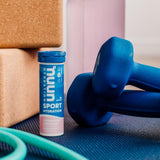 Nuun Active, tabletas para deporte con sabor fresa-limonada para hidratarse.