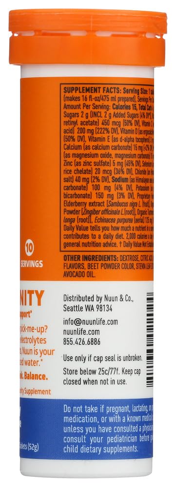 Nuun Immunity arandano-mandarina, hidratación diaria tras entrenos en casa.