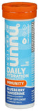 Nuun Immunity sabor arándano-mandarina para hidratación sabrosa y regular