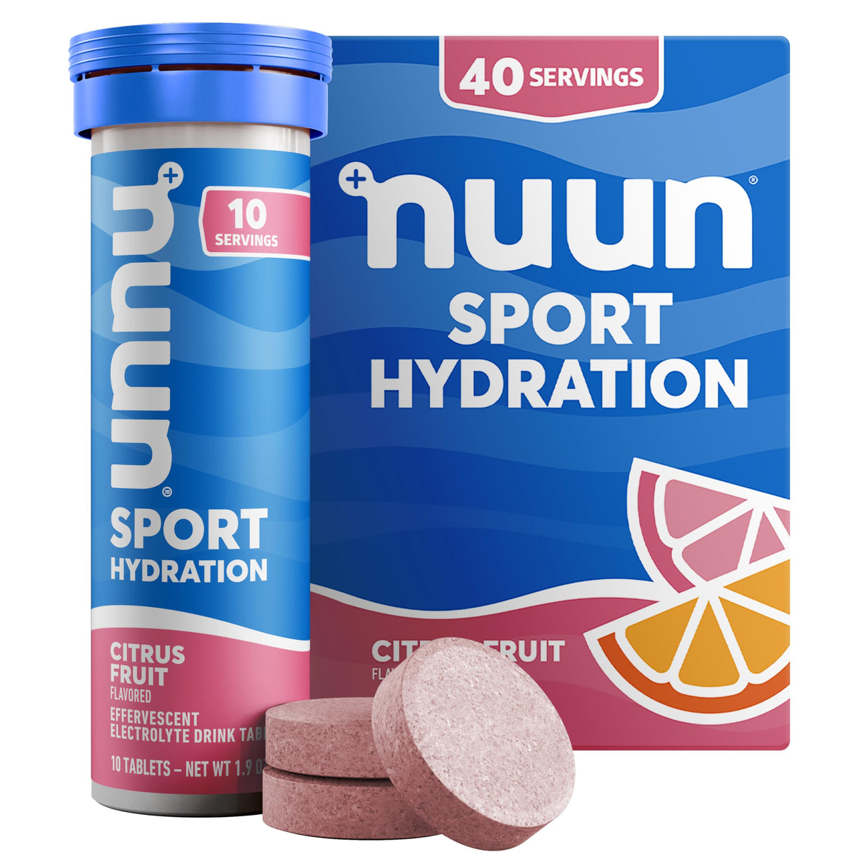 Nuun Sport tabletas sabor Citrus: rehidrata durante entrenamientos y aporta electrolitos esenciales