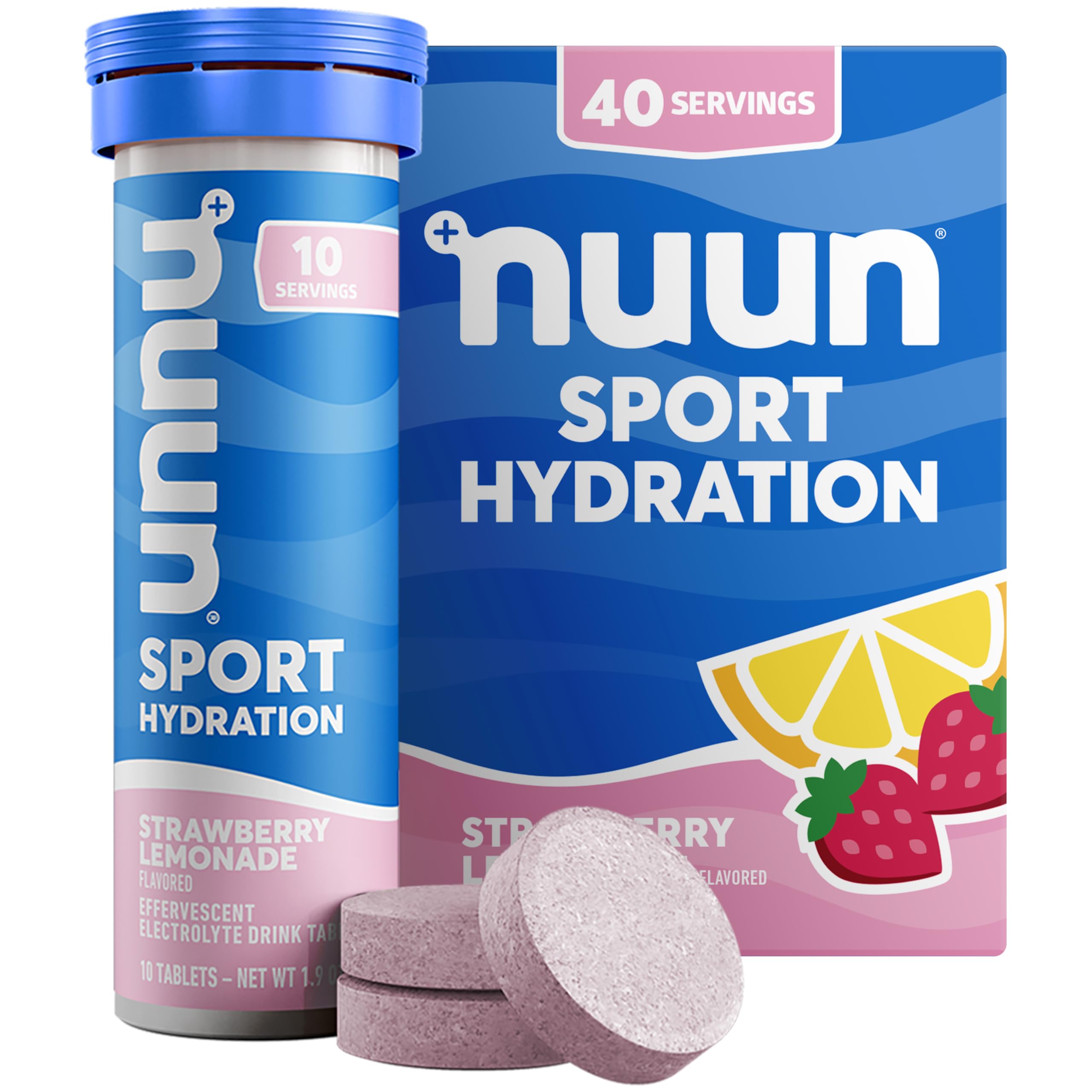 Nuun Sport, tabletas en tubo para hidratación rápida durante el entrenamiento.