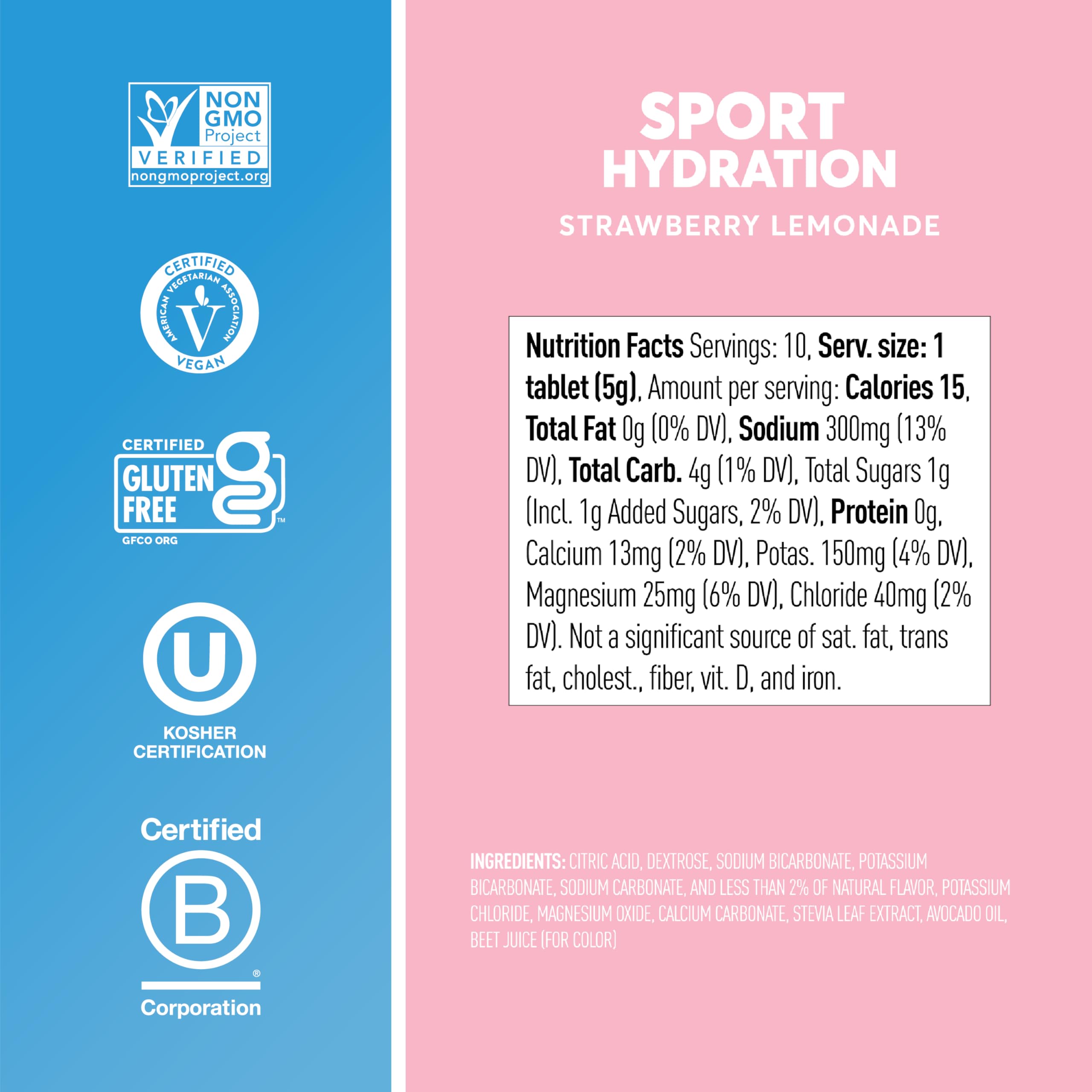 Nuun Sport en tubo portátil, ideal para gimnasio y viaje.