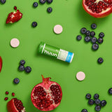 Nuun Vitaminas sabor arándano granada, presentación de tres botes para un estilo de vida activo.