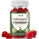 Gomitas NuVa GLP-1 frambuesa en empaque para rutina diaria.