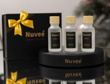 Ambiente hogareño enriquecido por fragancias Nuveé para salón.