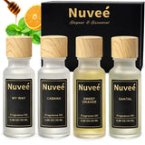 Nuveé: lujo aceites-difusor 20ml para ambientar con elegancia.