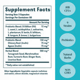 Nuven Naturals etiqueta del producto con información clara de ingredientes.