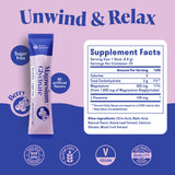 Ritual nocturno relajante con Nuven Naturals magnesio glicinato y L-teanina.