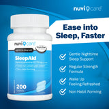 NUVICARE Difenhidramina 25 mg: comprimido azul para favorecer el inicio del sueño