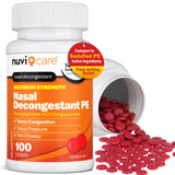 NUVICARE fenilefrina 10 mg tableta, alivio rápido para la congestión nasal.