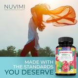 NUVIMI D-Mannose cápsulas para un estilo de vida activo