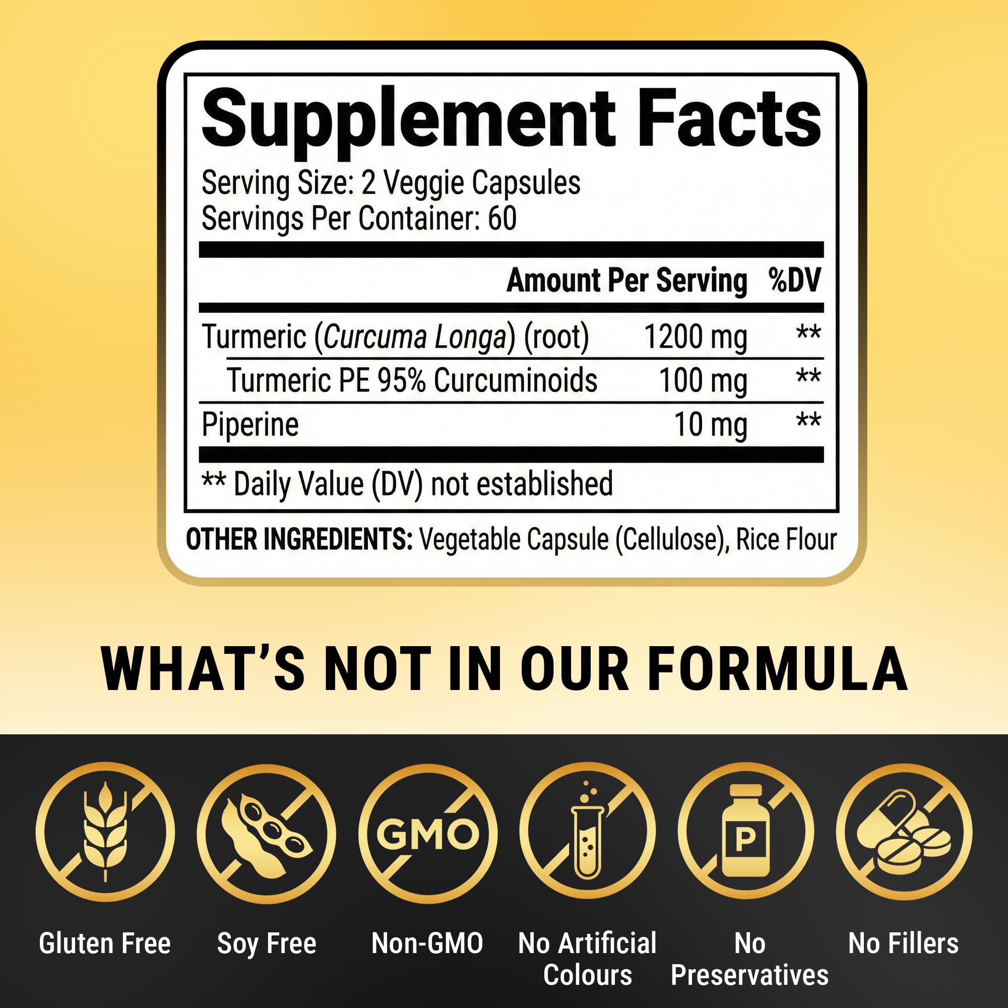NuVitality curcuminoides al 95% para mayor potencia