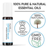Aroma de naranja y jengibre de NUVO WELLNESS Vertigo Relief para calma aromática.