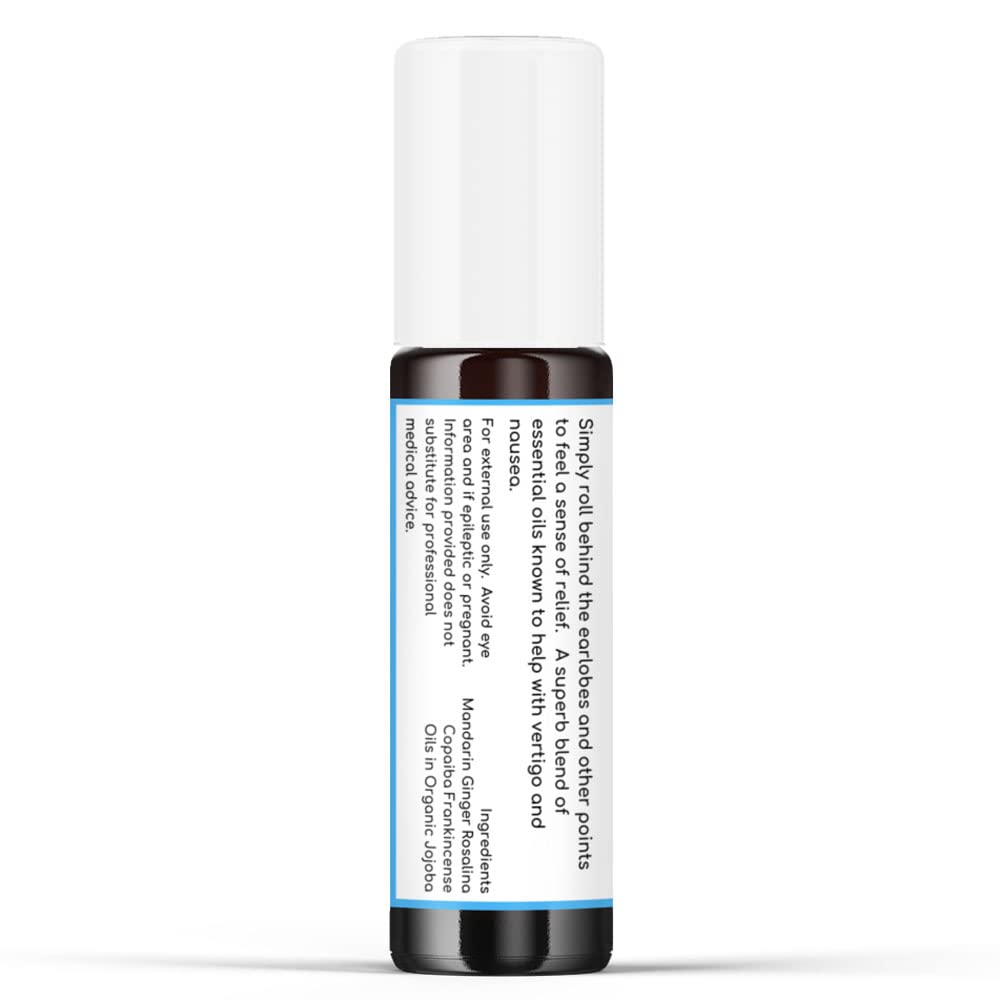 Rodillo portátil NUVO WELLNESS Vertigo Relief, ideal para viaje.