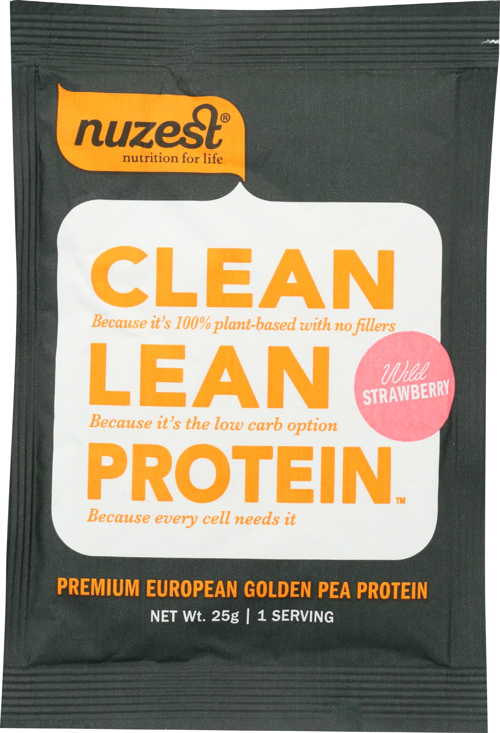 Nuzest sabor fresa silvestre, suave y agradable
