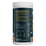 Nuzest Proteína de Guisante Chocolate con cuchara medidora lista para batidos