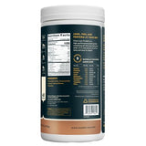 Nuzest Proteína de Guisante Chocolate envase con datos nutricionales claros