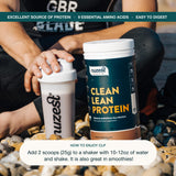 Nuzest Proteína de Guisante Chocolate etiqueta legible con aminoácidos