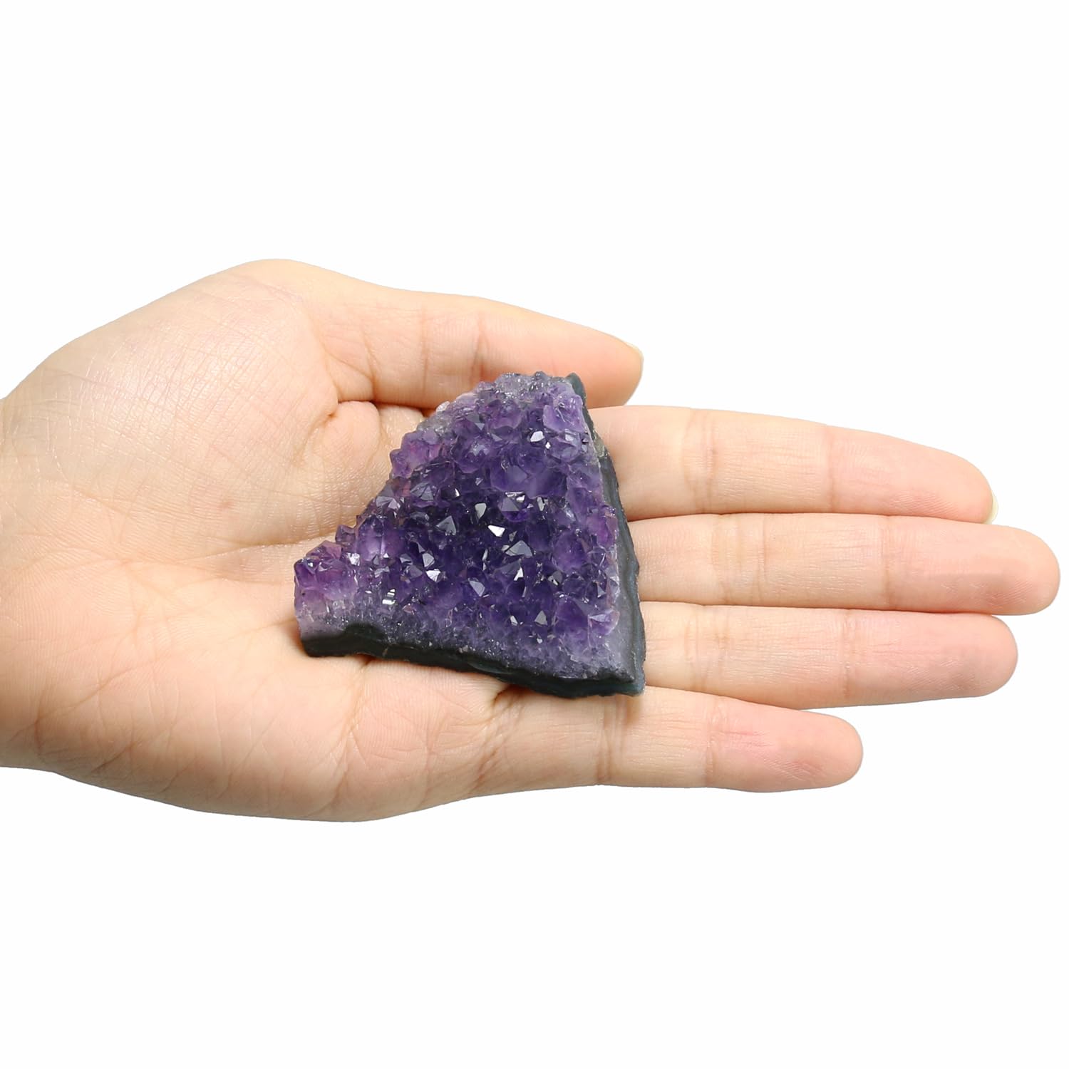 Nvzi Amatista: agrupación natural con variaciones únicas para feng shui