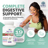 NWC Naturals Belly-Ease dosis diaria para apoyo digestivo