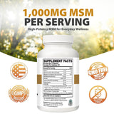NWC Naturals MSM Gold: cápsulas pequeñas para uso diario