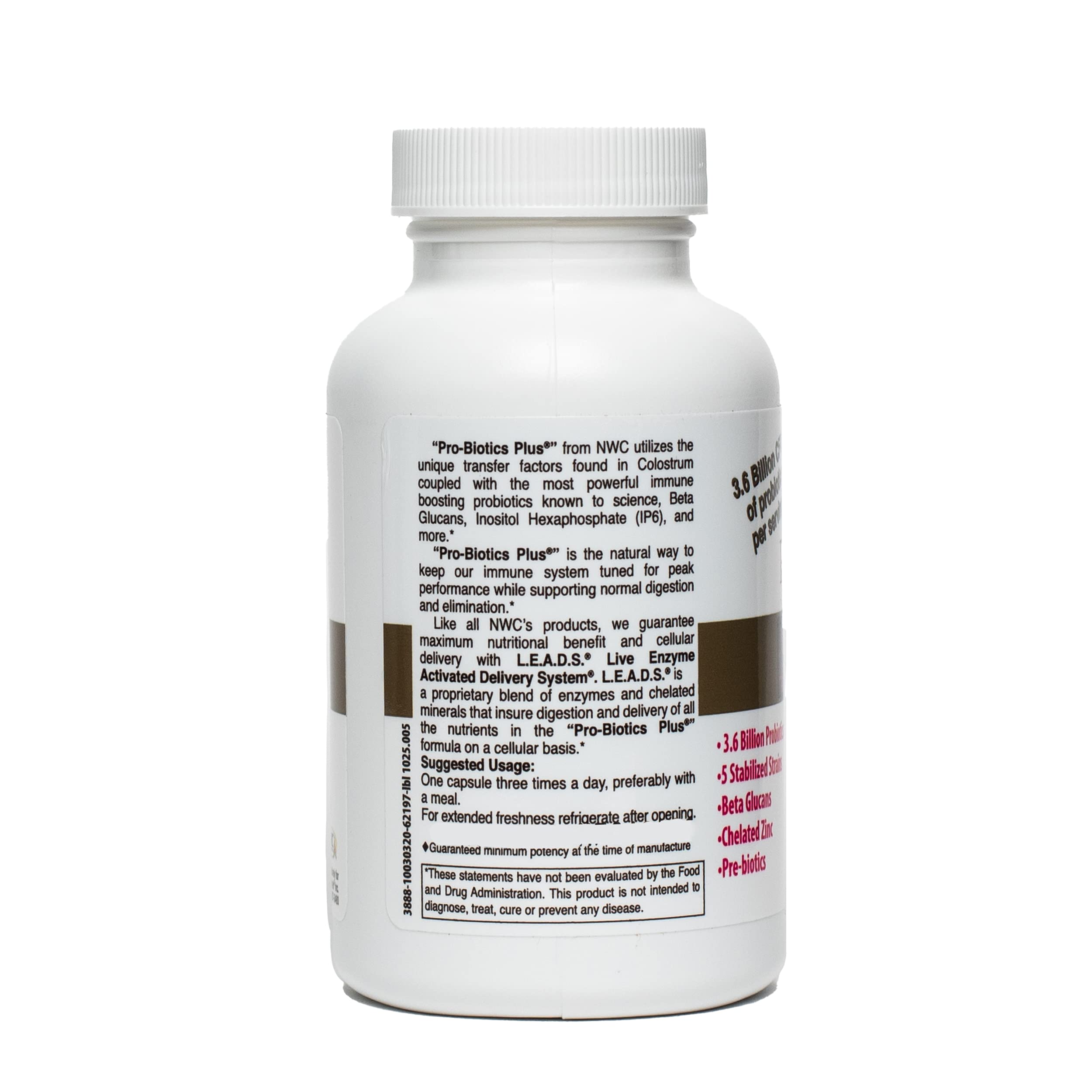 Pro-Biotics Plus mejora el equilibrio intestinal para bienestar diario