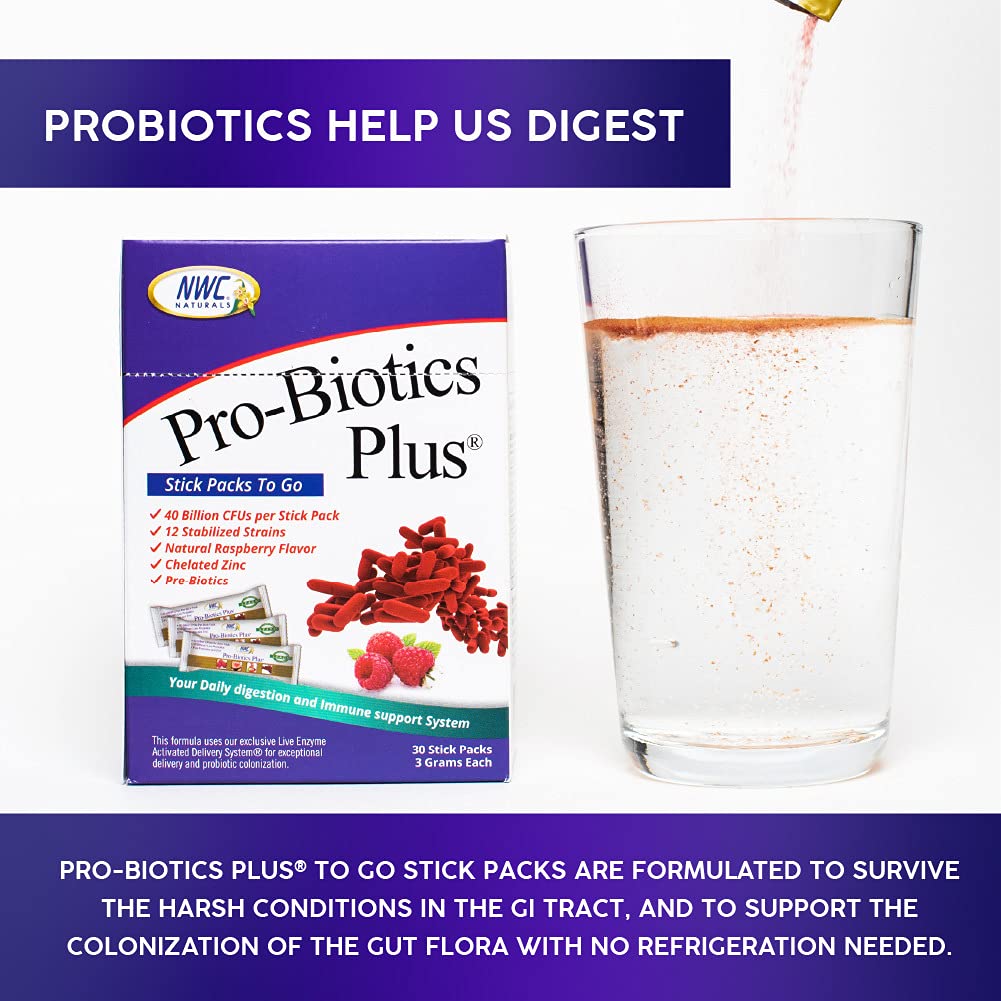 NWC Naturals Pro-Biotics Plus mezcla de 12 cepas.