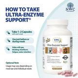 NWC Naturals Ultra-Enzima: empaque con certificaciones y origen estadounidense